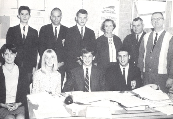 Junior Year Class Officers (1967)